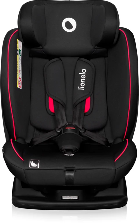 Автокрісло Lionelo Aart i-Size BLACK CARBON RED